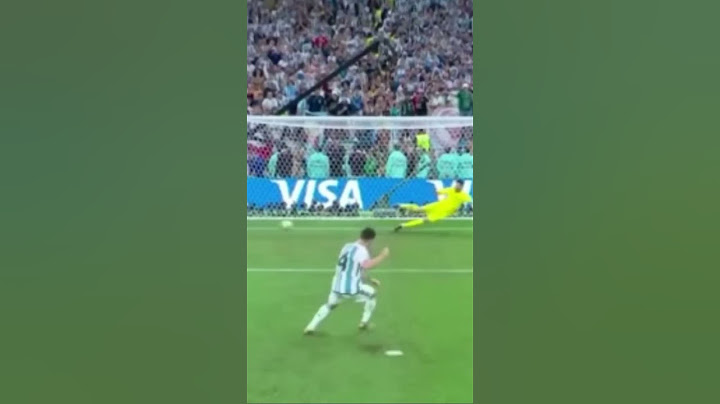 Dieser Moment wo Messi Weltmeister geworden ist…