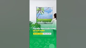 Rèm cuốn in tranh rèm cửa sổ #shorts rèm cửa tín tâm
