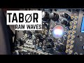 Tabr analogue eurorack rhythmic oscillator  part one raw waves