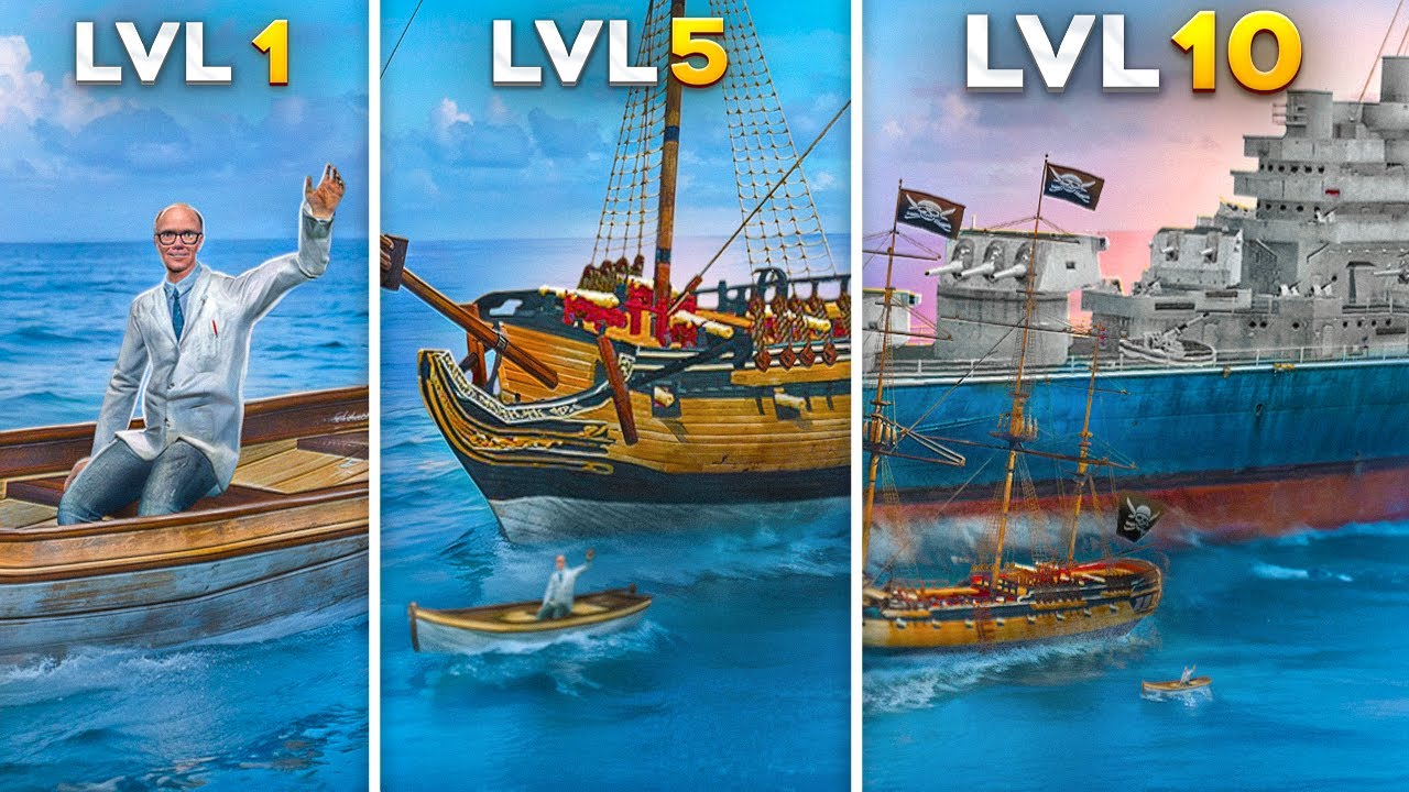 100 ИГРОКОВ ПРОТИВ 10 СТАДИЙ КОРАБЛЕЙ в Garry’s Mod