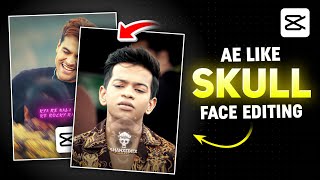 Trending Reels Editing In Capcut | Ae Like Text Edit | Skull Face Edit In Capcut | Capcut Tutorial screenshot 2