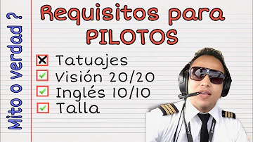 ¿Hay que tener 20 20 de visión para ser piloto?