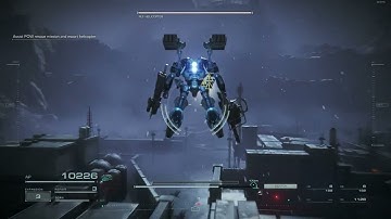 Armored Core VI - Chapter 1 (NG++) Mission "Prisoner Rescue" S Rank.