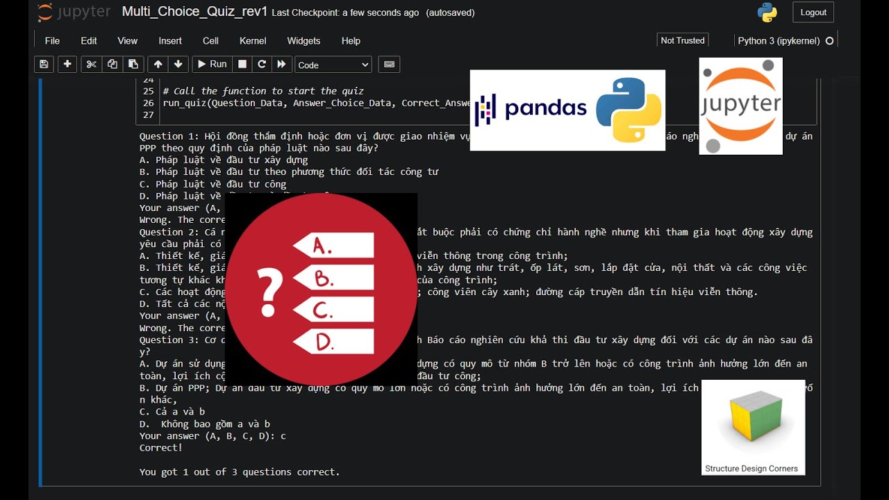 Quiz-Maker using Python - YouTube