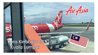 TRIP REPORT | AIRASIA | AIRBUS A320NEO | AK5113 | KOTA KINABALU TO KUALA LUMPUR