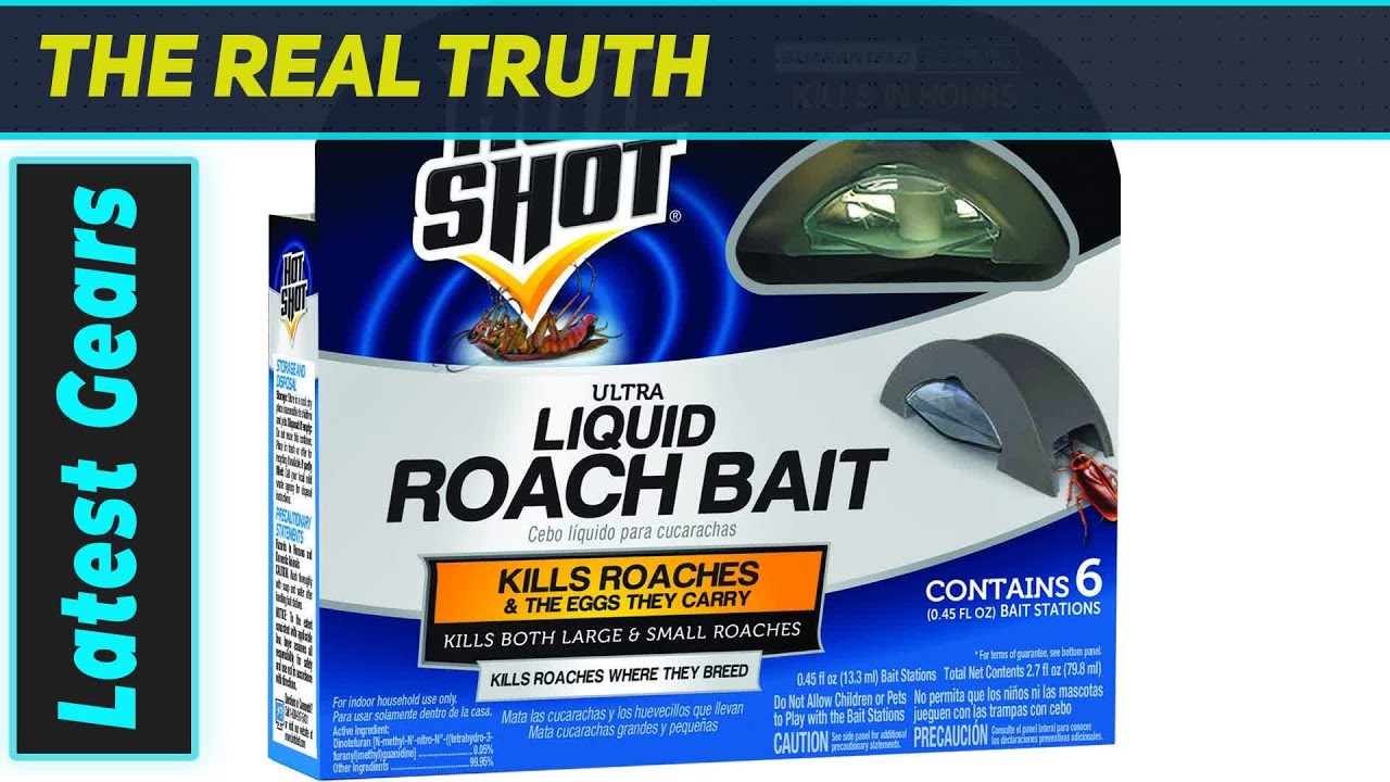 Жидкая приманка для тараканов Hot Shot: лучшее средство от тараканов?