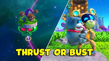 ASTRO BOT - Thrust or Bust Speedrun New DLC Level