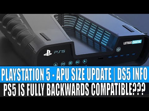 Playstation 5 APU Size Update | PS5 Has Full Backwards Compatibility ? Controller Information Leaks