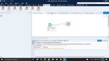 Transform Tab ,Transpose Cross Tab and Count Records in Alteryx
