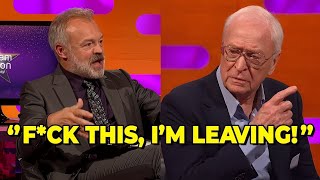 Michael Caine Storms Off Graham Norton's Show After Heated Clash