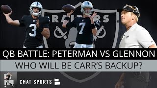 Nathan peterman shocked raiders fans and the entire nfl with a solid
performance in his first game silver black. after breaking off 50-yard
run,...