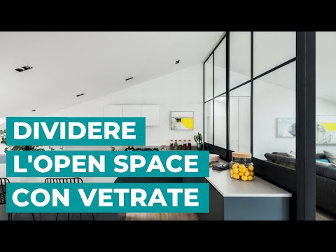 Video: Partizioni Tra Cucina E Soggiorno: Suddivisione In Zone Con Prodotti In Vetro Scorrevoli, Bellissimo Design Della Partizione In Cartongesso