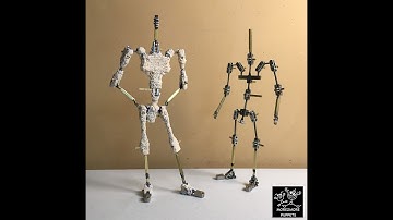 085 Serling Stop Motion Puppet - Armature Test