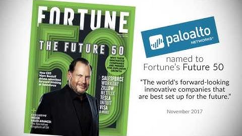 Palo Alto Networks Recognized in Fortune Future 50