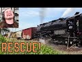 Hyce Reacts: BIG BOY 4014 rescues a STRANDED FREIGHT TRAIN!