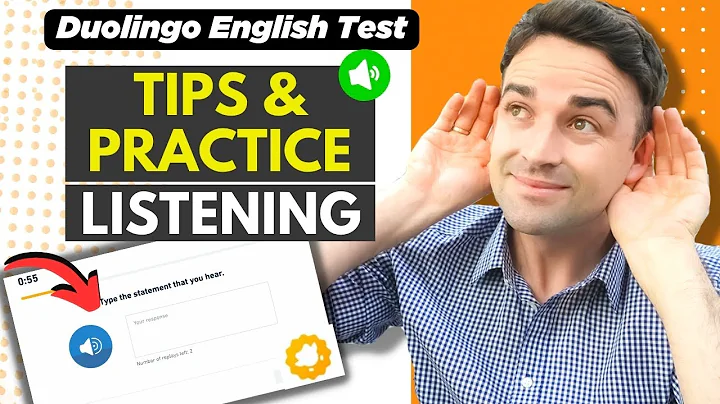 Duolingo Test LISTENING! Practice Questions and Top Tips