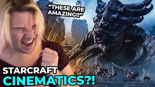 THESE EXISTED?! | REACTION | STARCRAFT 2 CINEMATICS