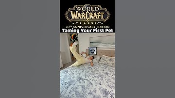 Hunters Taming First Pet! #wowclassic #gaming #lythp