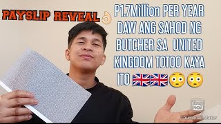 SAHOD NG BUTCHER SA UNITED KINGDOM 🇬🇧👌🏻😢😢😢 maiiyak ka nalang sa gidli😂