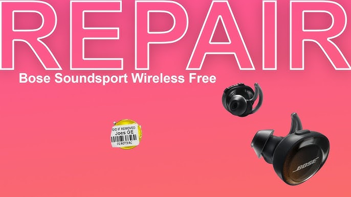 Bose SoundSport Free Wireless Kopfhörer Sport Bluetooth Headphones Schwarz