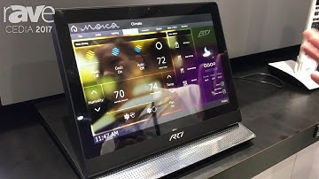 CEDIA 2017: RTI Intros CX10 Countertop/Under Cabinet Touchpanel