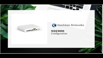 Set up Ipsec Tunnel between Cambium NSE3000 & Mikrotik 🌐