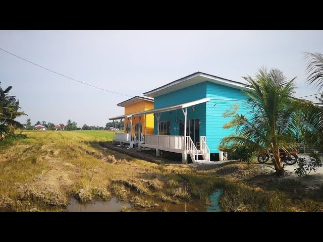 Homestay Di Sekinchan Anjung Villa Pool Ada Kolam Dalam Homestay Youtube