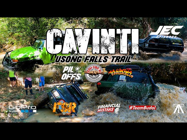 CAVINTI - USONG FALLS TRAIL-JEC EPISODES- PILIPINAS OFFROADERS-TEAM GIBA- MARIKINA OFFROADERS class=