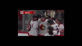 Carter Yakemchuk | first NHL goal | Ottawa Senators #classicnhl #hockey #firstnhlgoal #nhl