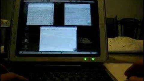 Ubuntu + Compiz en HP TC1100 tablet pc