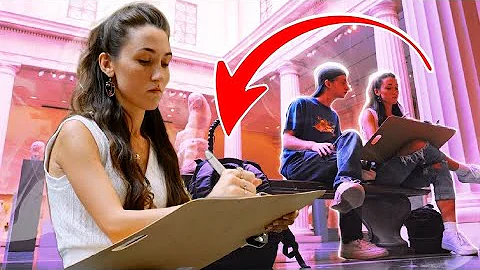 Sketchbook Day in NYC with Another Art YouTuber!