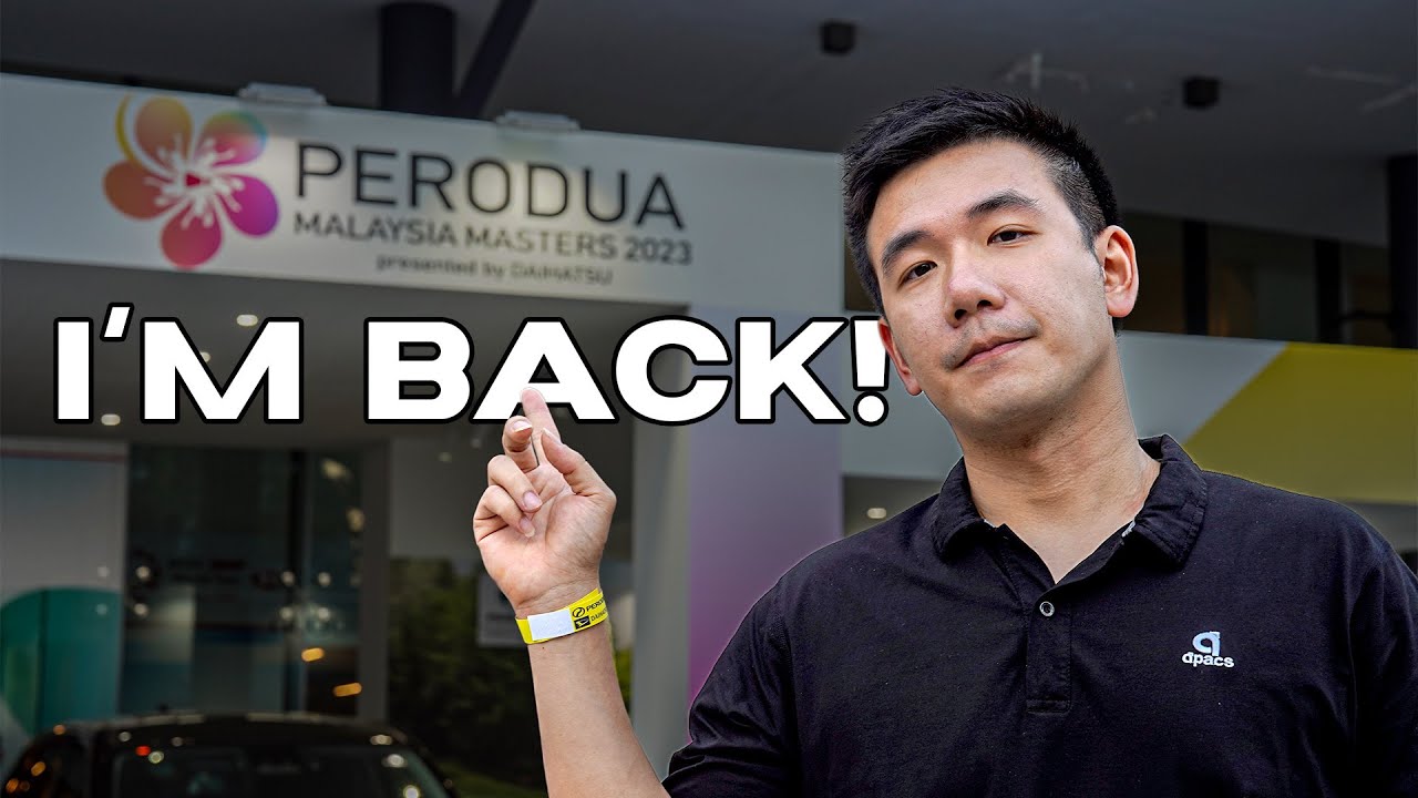 I'm Back To Perodua Malaysia Master 2023  YouTube