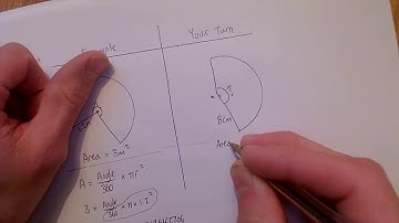 Finding the angle given a Sector Area