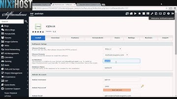 Installing iQDesk with Softaculous in cPanel
