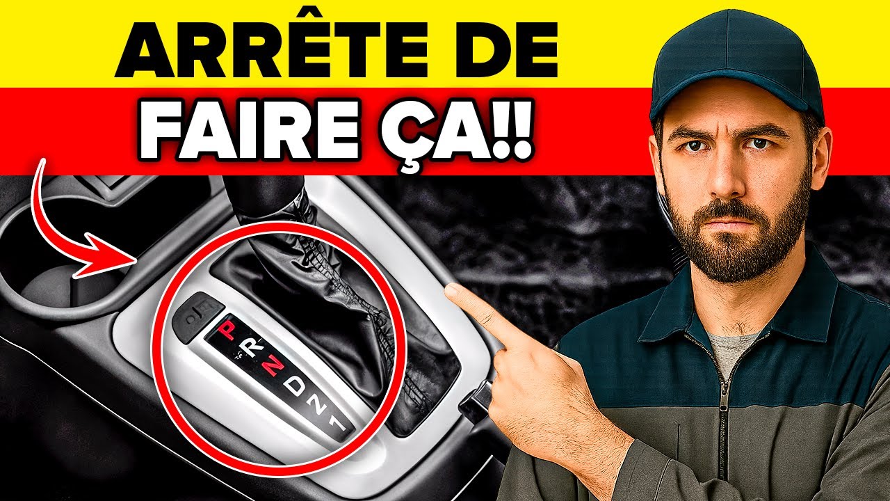 ÉVITE CES ERREURS avec ta VOITURE AUTOMATIQUE – elle DURERA ÉTERNELLEMENT !