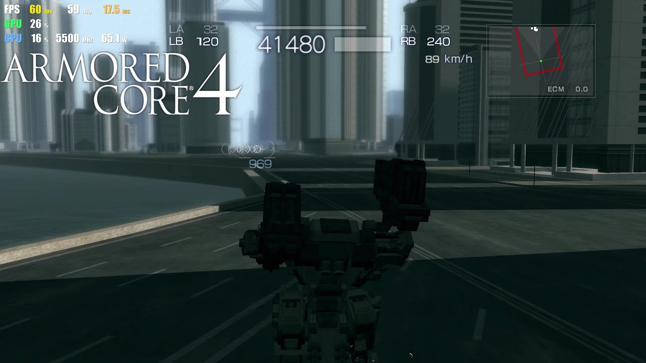 Armored Core 4 - PS3 / 360 - 30 Minute Gameplay 