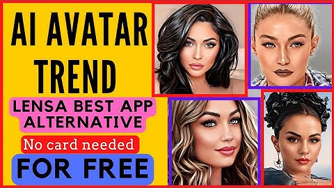 Best FREE Lensa alternative app for AI Avatar Trend Tutorial | NO payment method needed
