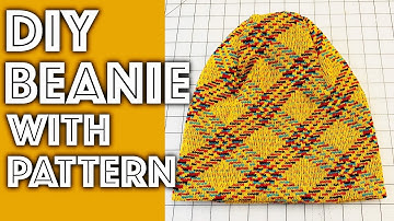 DIY Beanie With Pattern | Sew Anastaisa