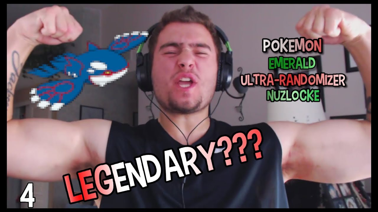 ANOTHER FREAKIN LEGENDARY Pokemon Emerald HARDEST ULTRA Randomizer Nuzlocke Ep 4 YouTube