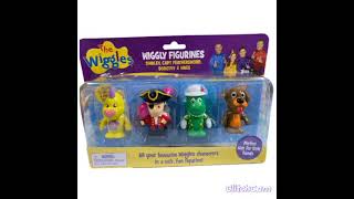Wiggles Figures Shirley Shawn The Unicorn Captain Feathersword Dorothy The Dinosaur & Wags The Dog