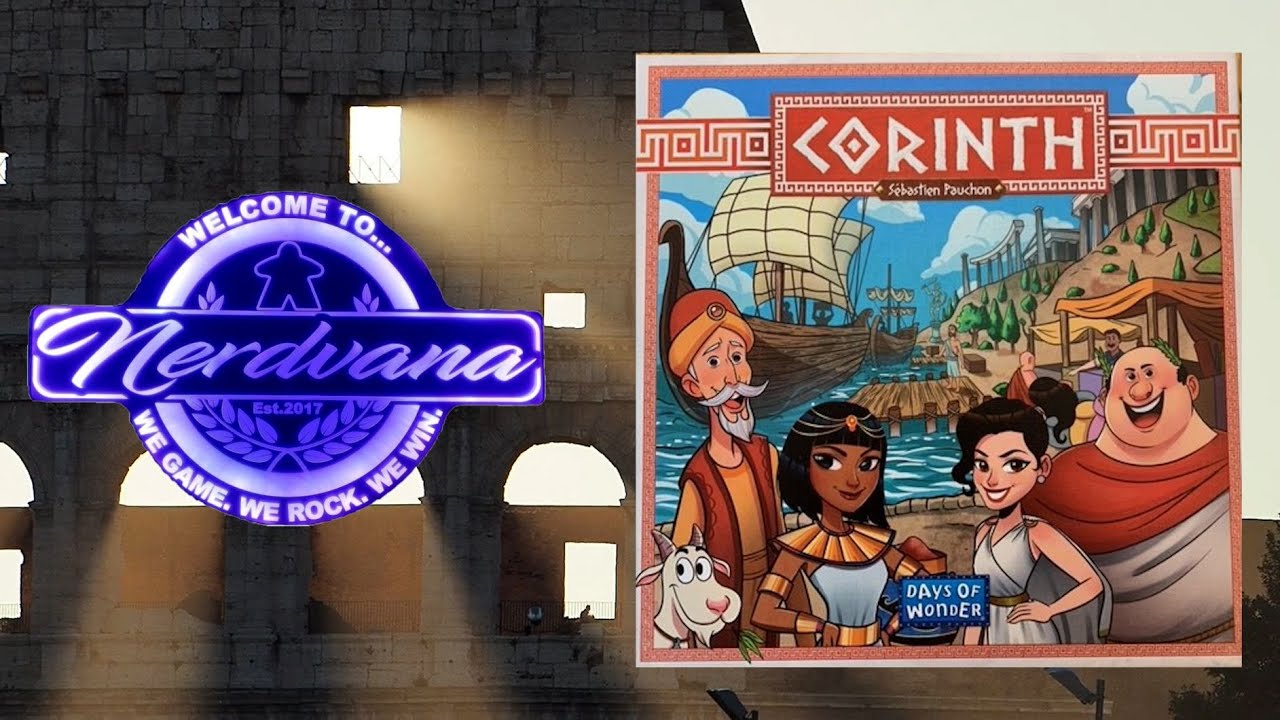 Corinth Board Game Review YouTube