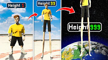 SHORTEST vs TALLEST PERSON in GTA 5!