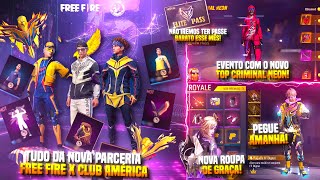 TUDO DA NOVA PARCERIA COM CLUB AMÉRICA, EVENTO COM TOP CRIMINAL NEON, SEM PASSE BARATO E MUITO MAIS!