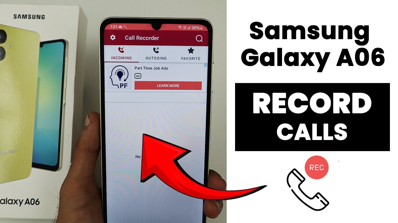 How To Record Calls On Samsung A06