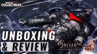 Hot Toys BATMAN BEYOND Batman Arkham Knight Unboxing and Review