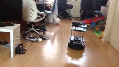 Deep Learning Robot docking with Kobuki station for a snack