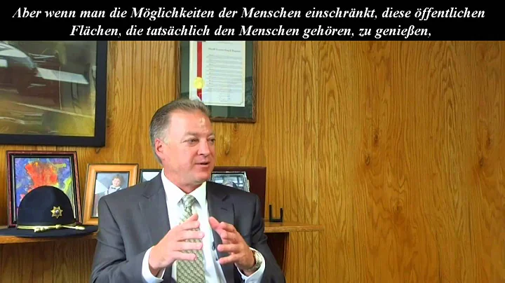 Constitutional Sheriff Greg Hagwood im Gesprch mit Umdenken2012