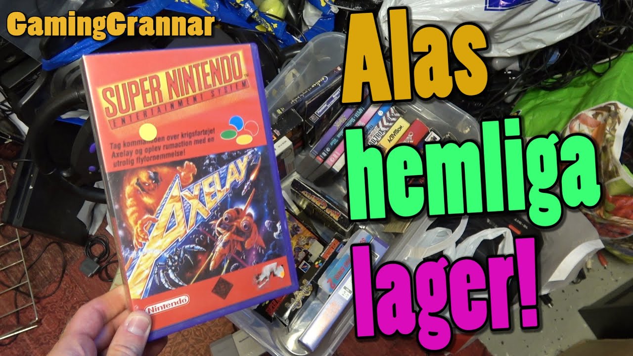 GamingGrannar: Alas hemliga lager!