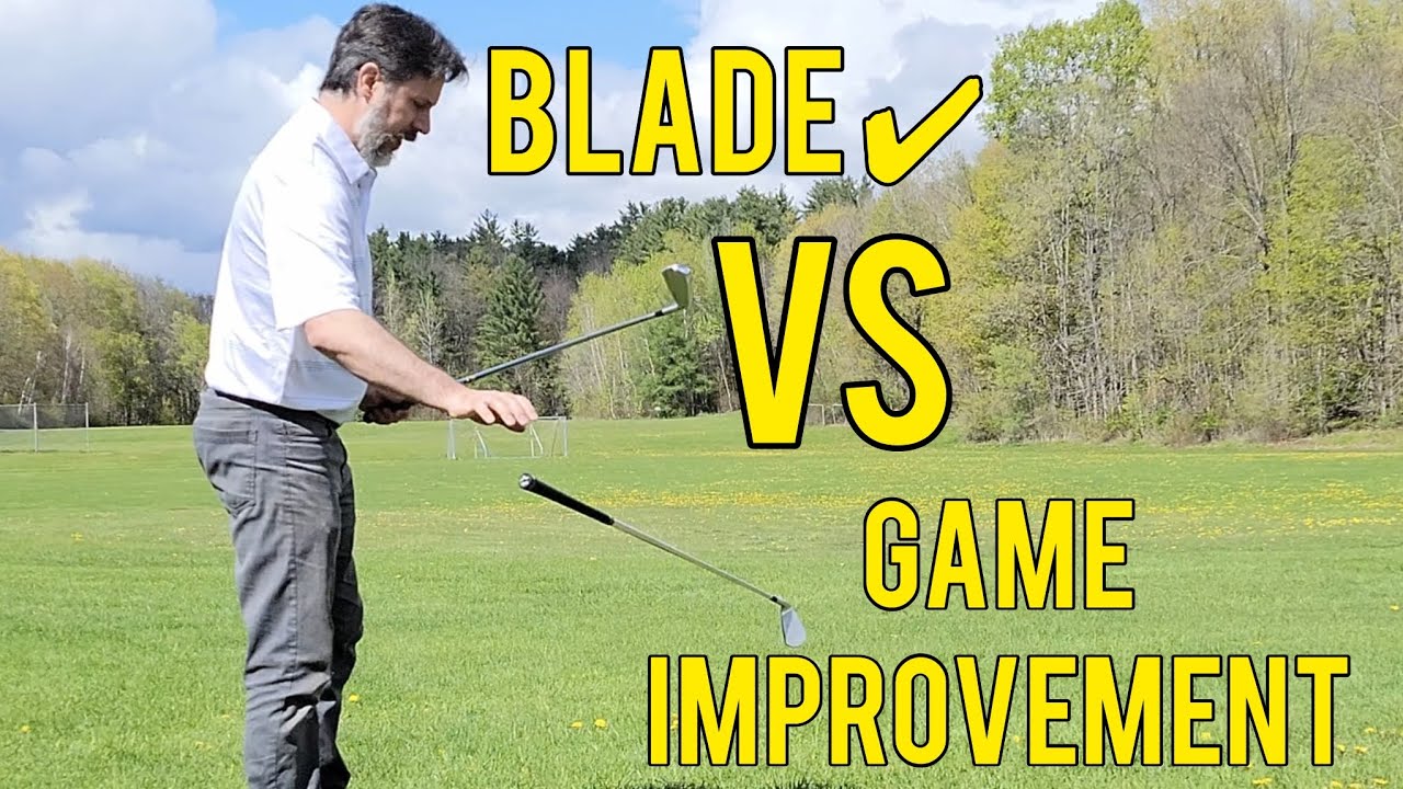 I Tested Blades VS Cavity Back VS Game Improvement Irons YouTube