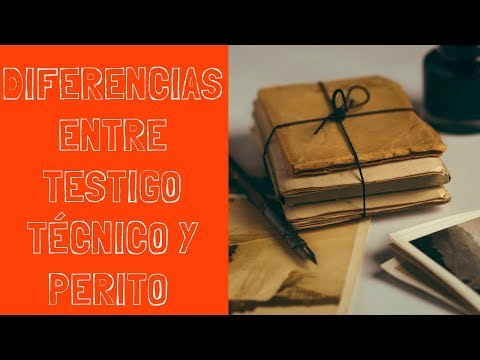 Video: ¿Puede un testigo de hecho ser un perito?